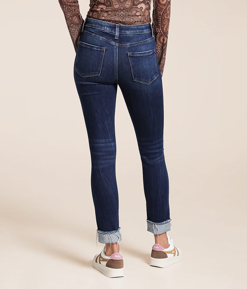Haylie Ankle Skinny Cuffed Jean - thumbnail 4