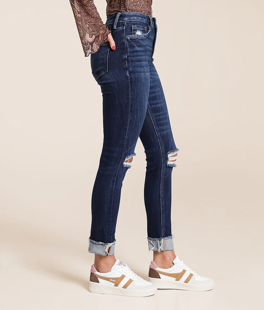 Haylie Ankle Skinny Cuffed Jean - thumbnail 3