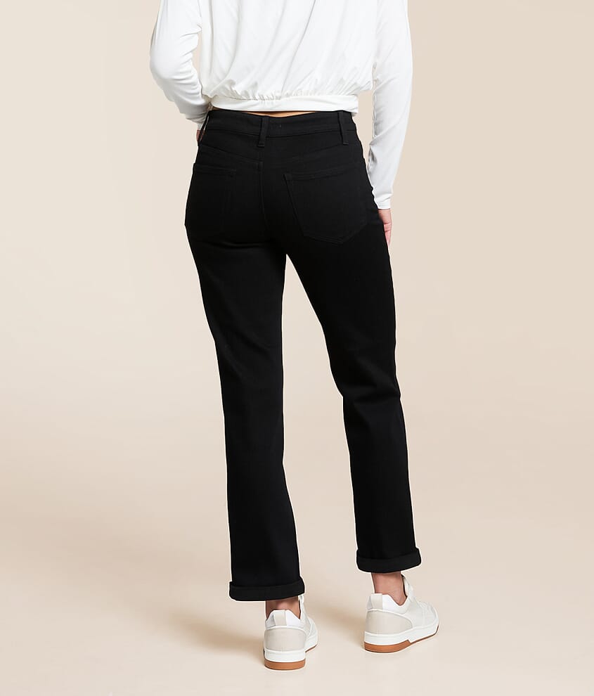 Evie Mid-Rise Cropped Straight Jean - thumbnail 4