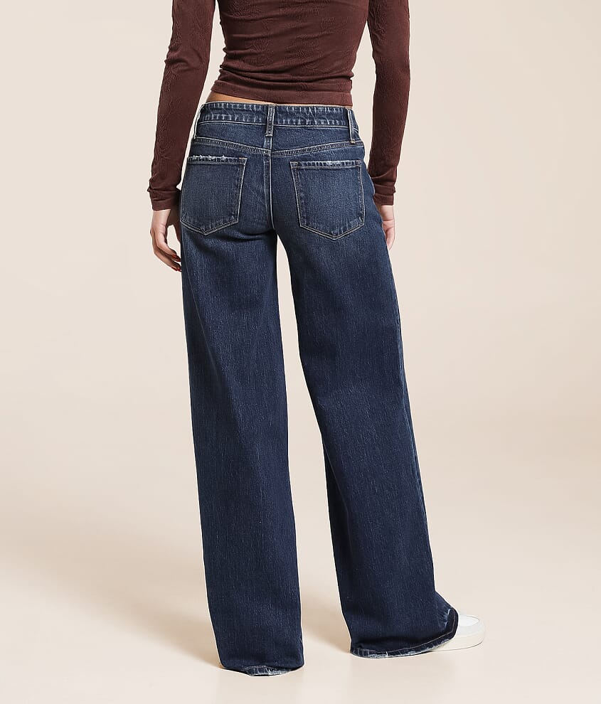V-Front Wide Leg Stretch Jean - thumbnail 4