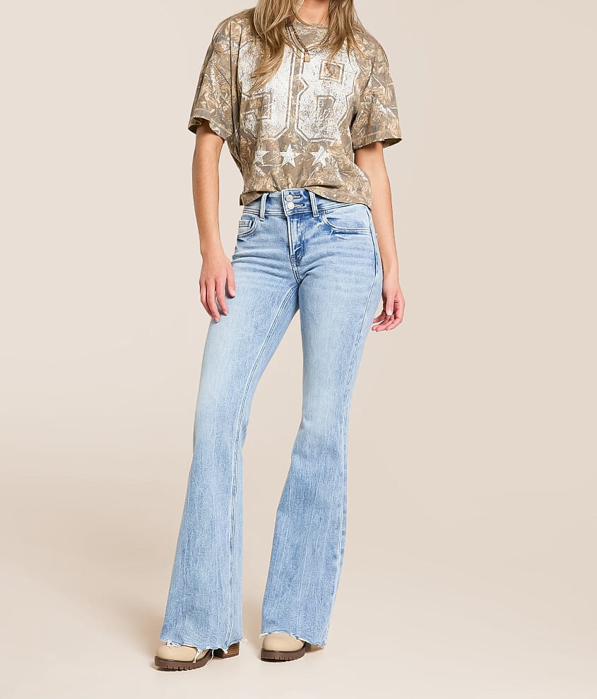 Bella Mid-Rise Flare Stretch Jean - thumbnail 2
