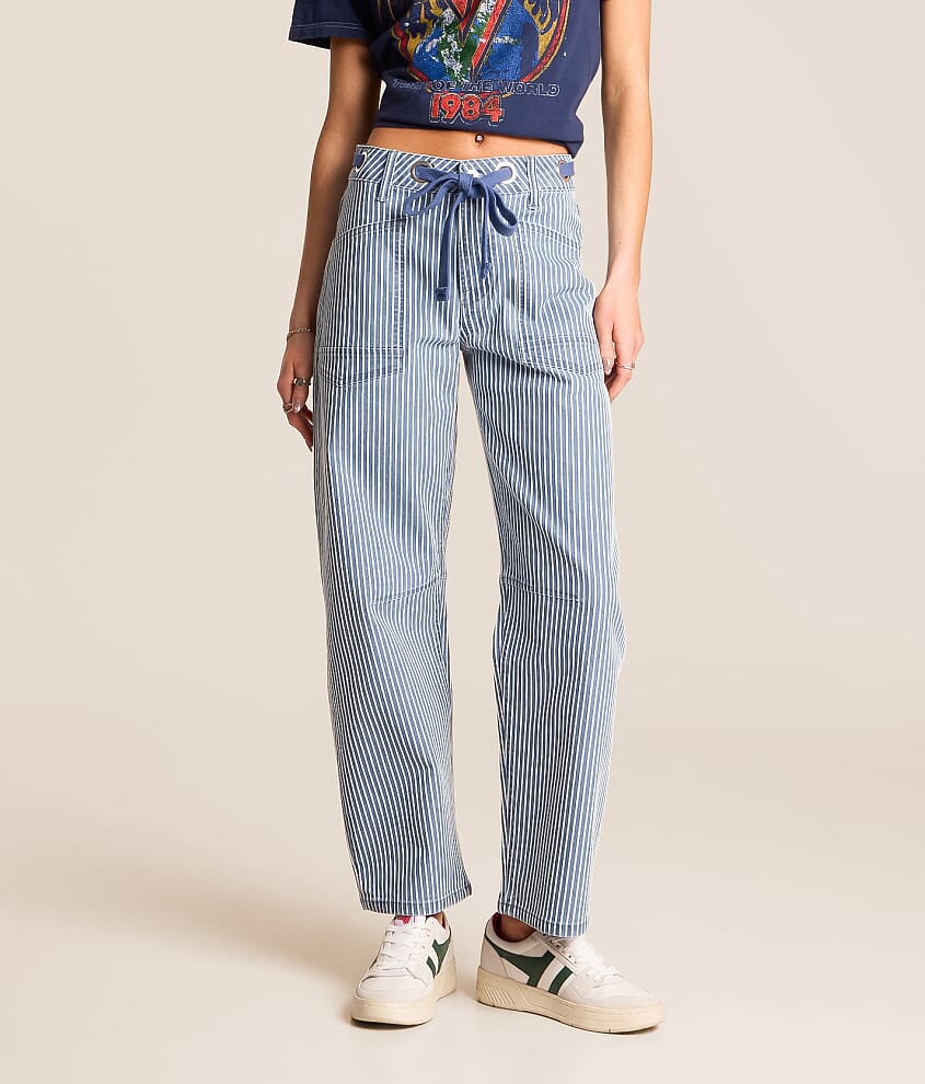 Kate Striped Barrel Stretch Jean