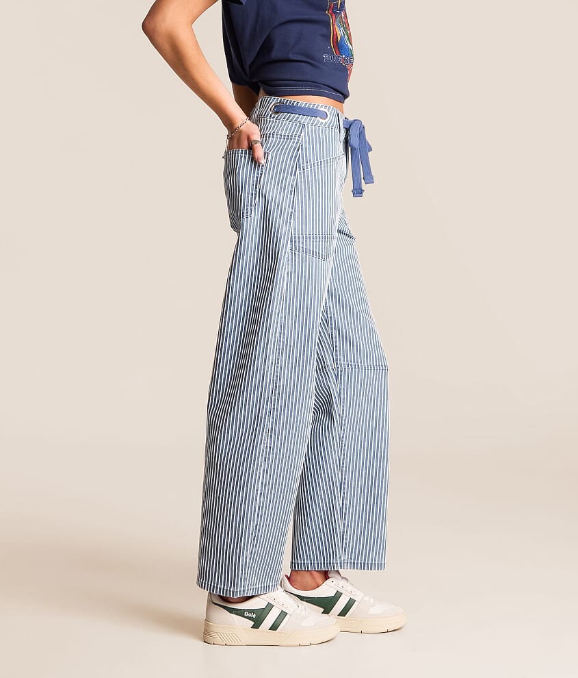 Kate Striped Barrel Stretch Jean - thumbnail 3