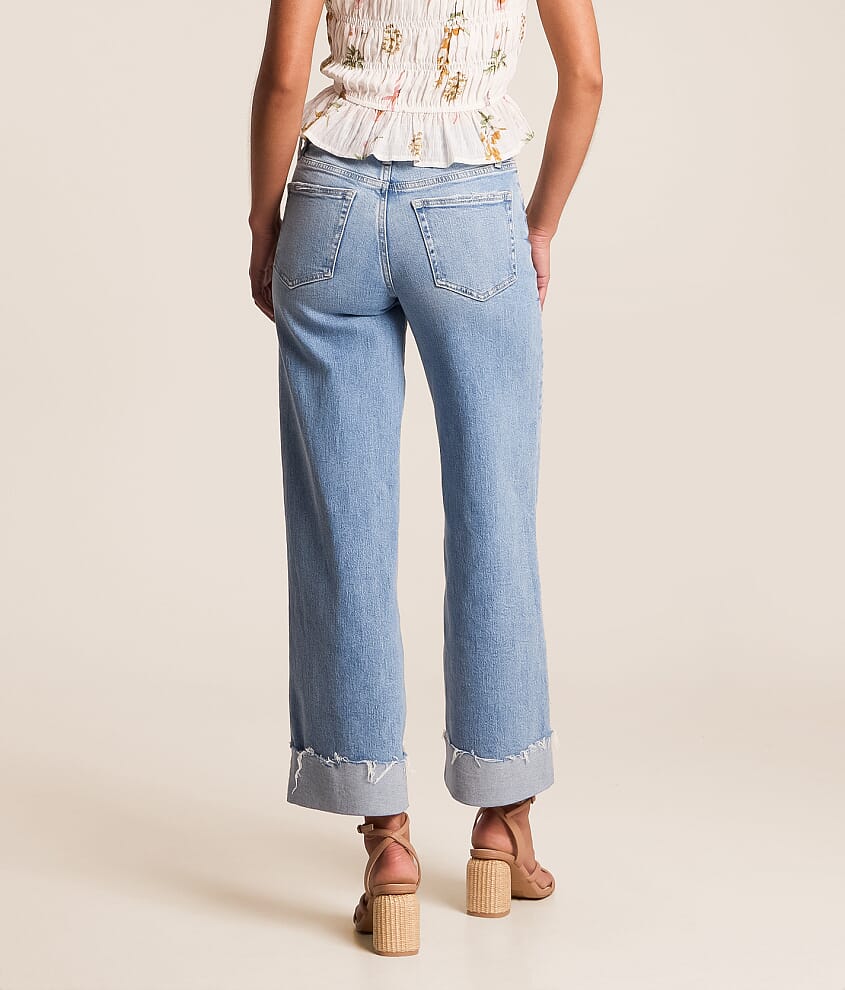 Olivia Cropped Wide Leg Stretch Jean - thumbnail 4