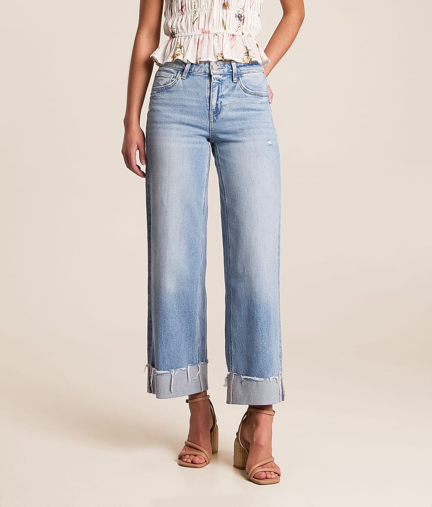 Olivia Cropped Wide Leg Stretch Jean - thumbnail 2