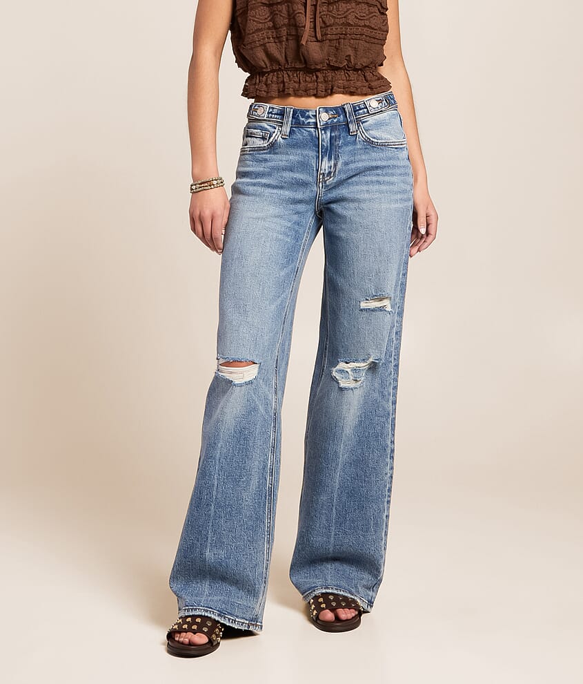 Kris Baggy Low Rise Stretch Jean - thumbnail 2