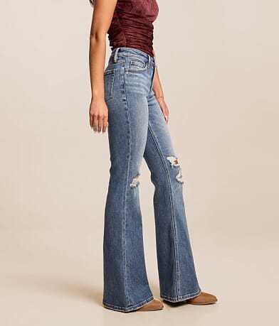 Kate Mid-Rise Flare Stretch Jean thumbnail 3