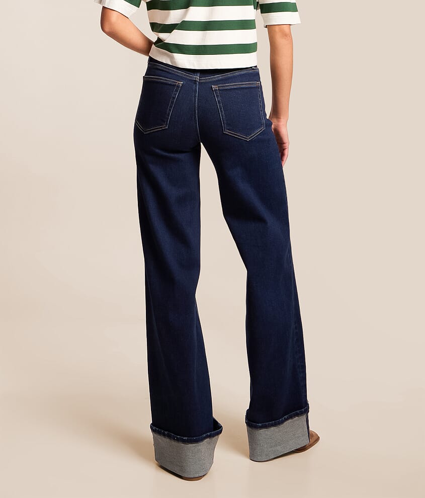 Kate Mid-Rise Wide Leg Stretch Jean