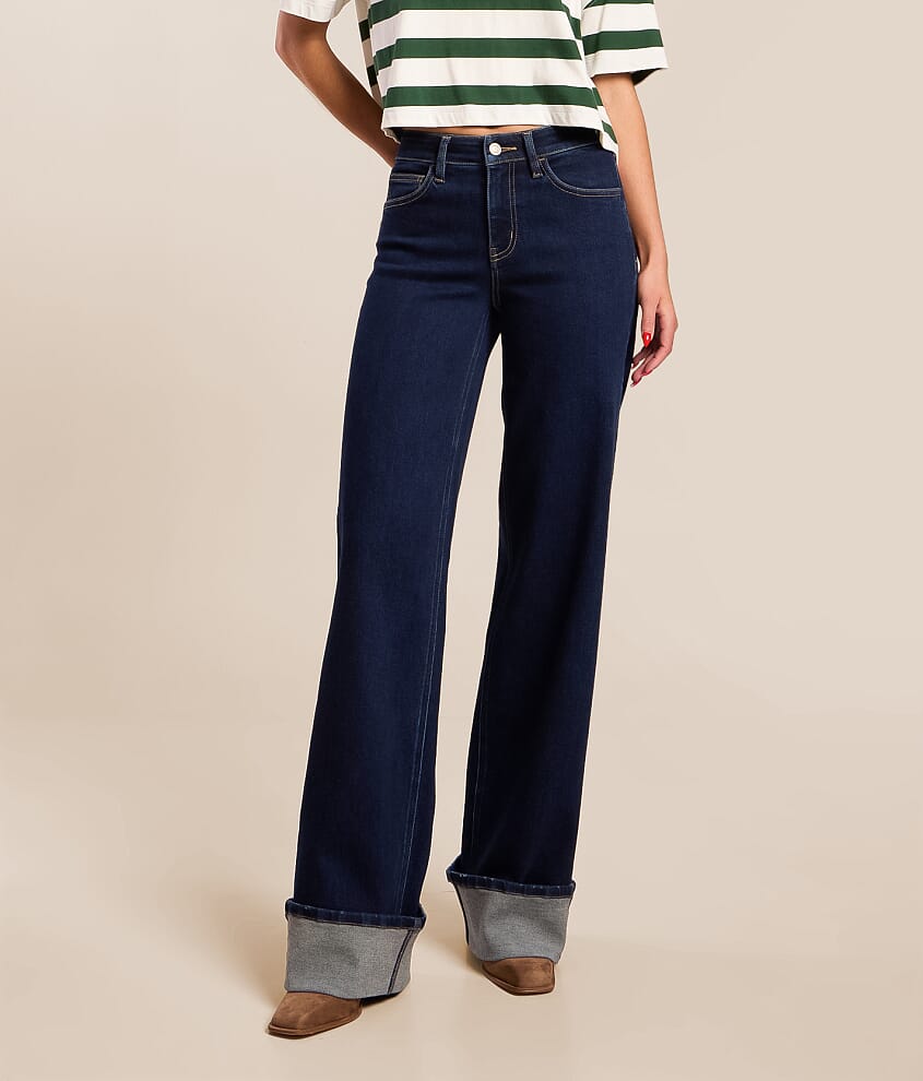 Kate Mid-Rise Wide Leg Stretch Jean