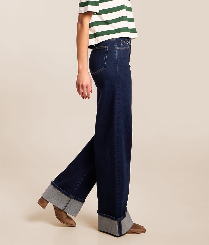 Kate Mid-Rise Wide Leg Stretch Jean