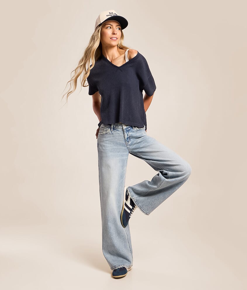 Rylee Wide Leg Stretch Jean