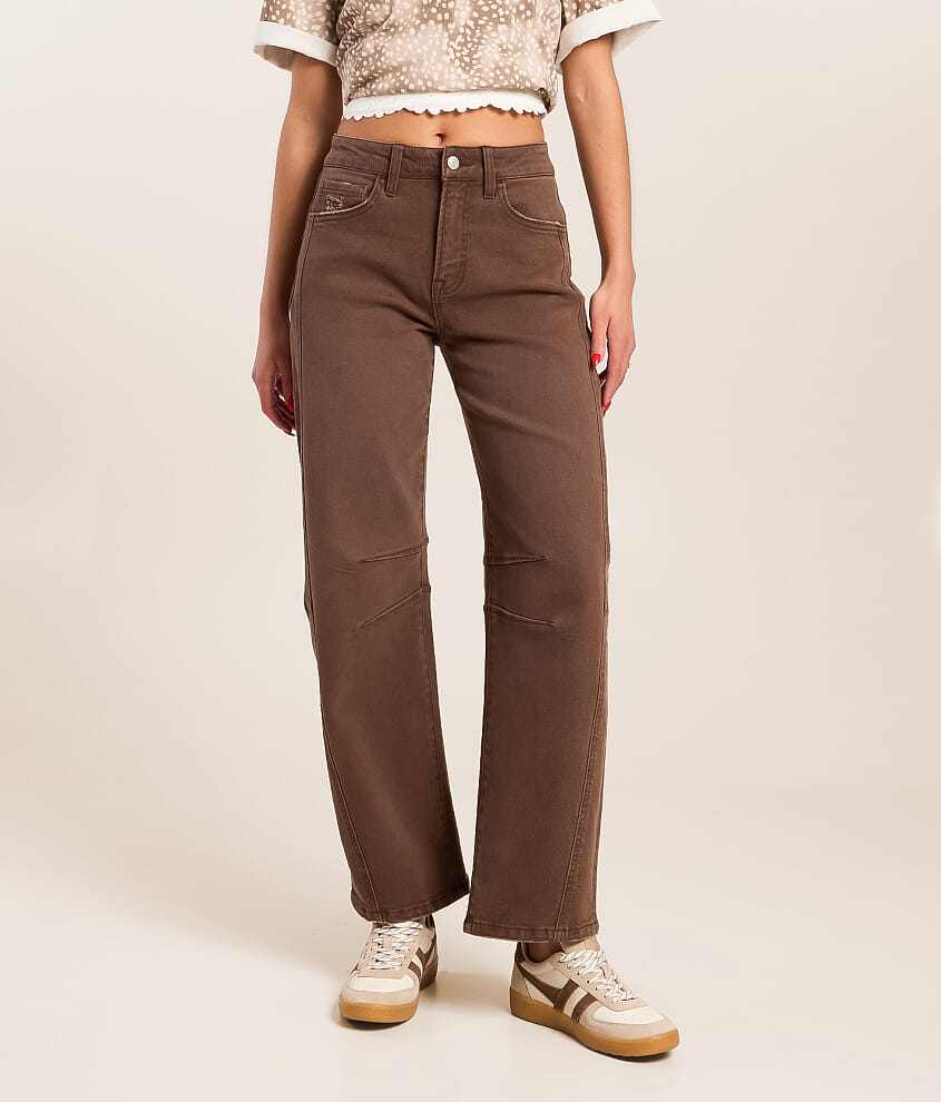 Olivia High Rise Barrel Stretch Jean - thumbnail 2