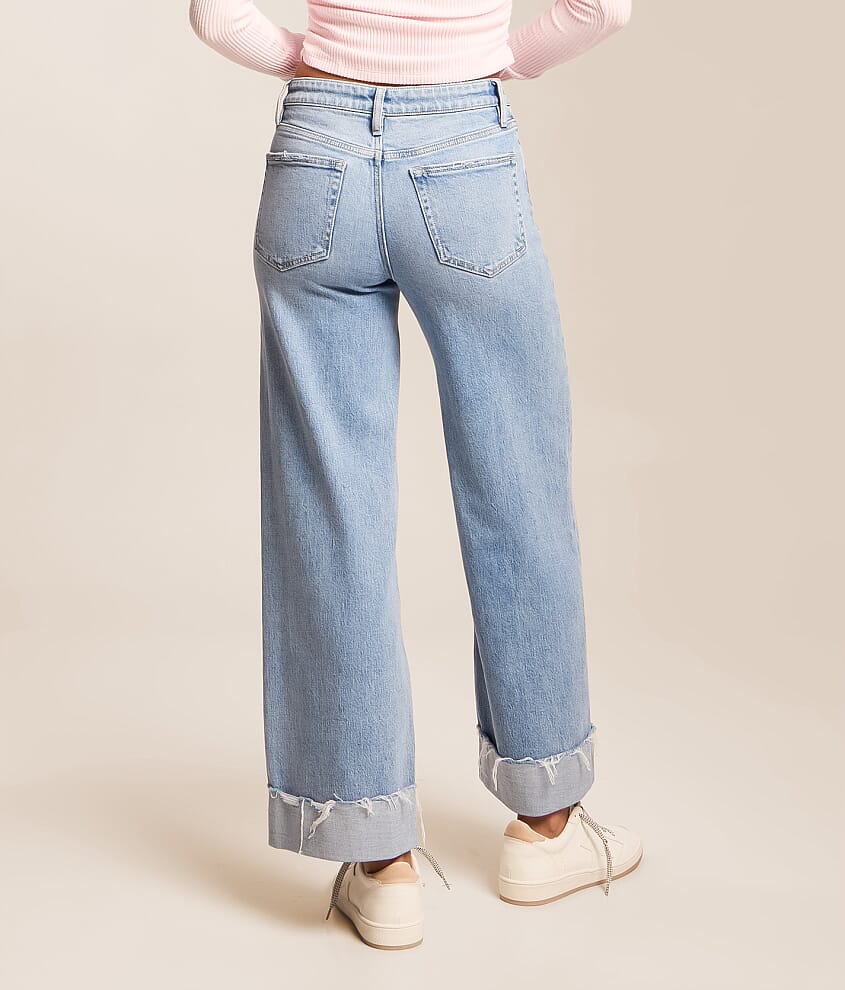 Kate Cropped Wide Leg Stretch Jean thumbnail 4