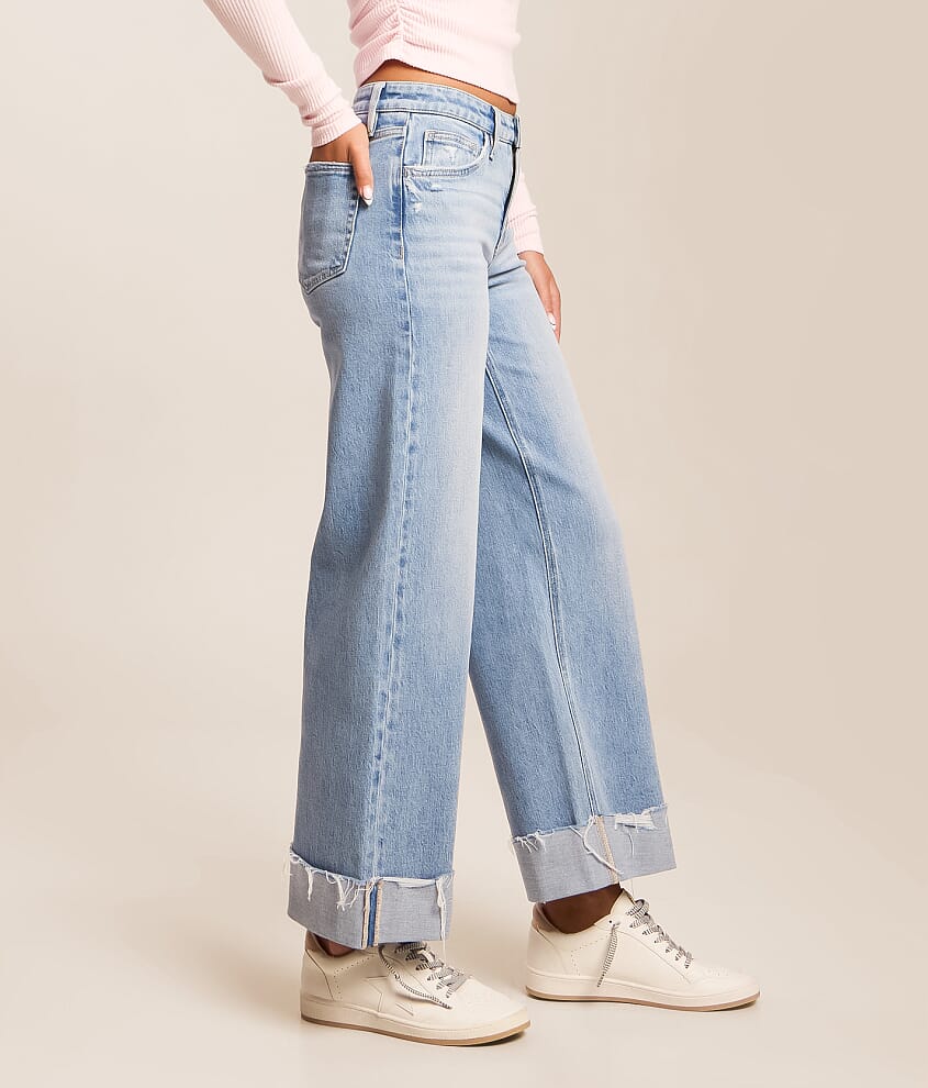 Kate Cropped Wide Leg Stretch Jean thumbnail 3