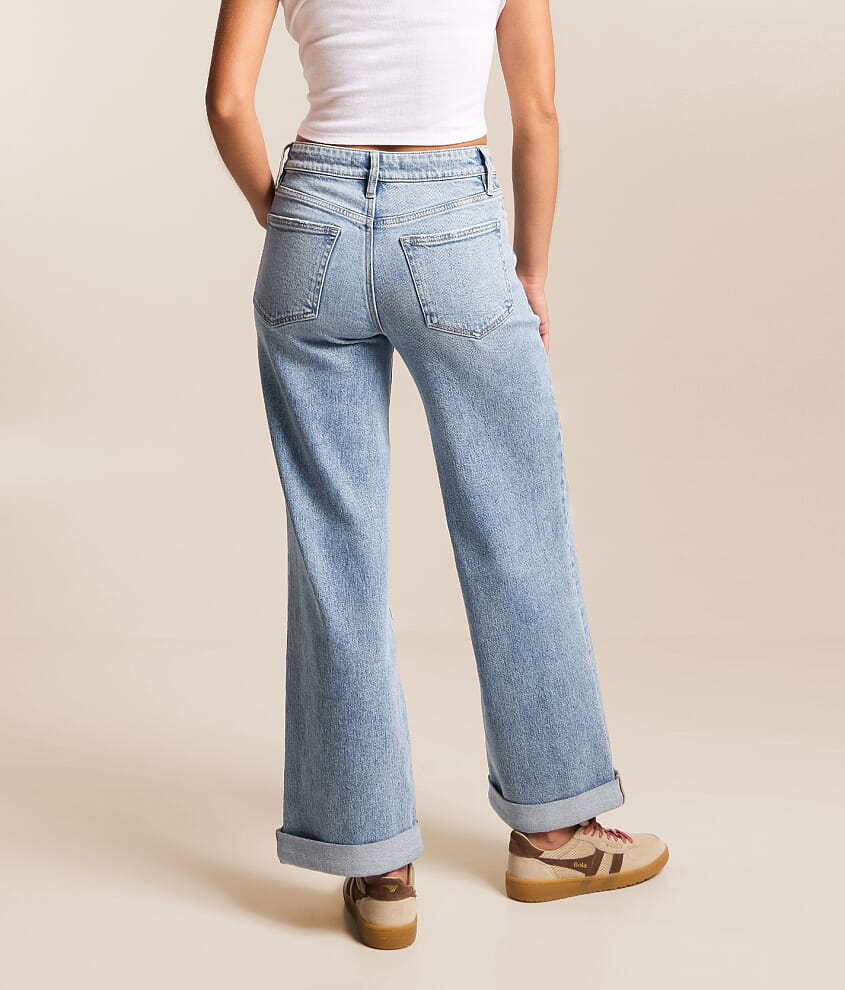 Kate Cropped Wide Leg Jean thumbnail 4