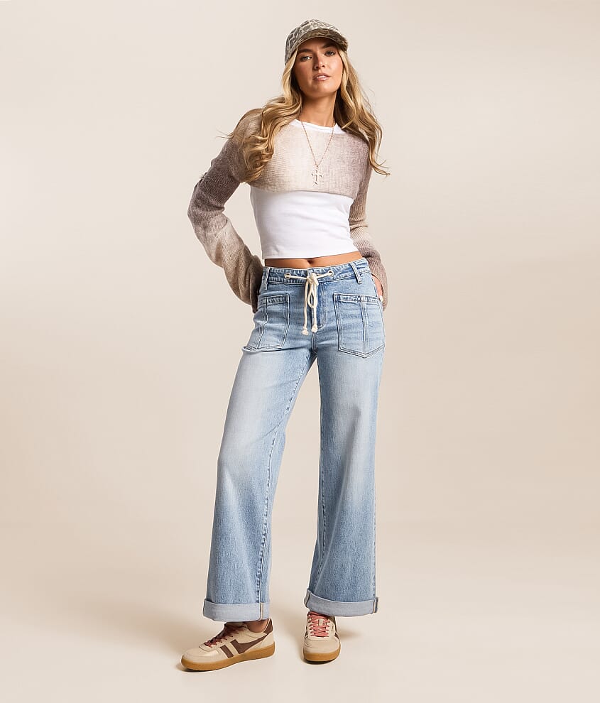 Kate Cropped Wide Leg Jean