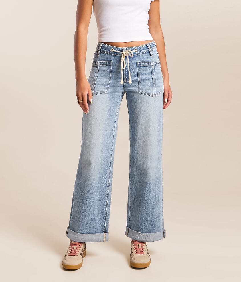 Kate Cropped Wide Leg Jean thumbnail 2