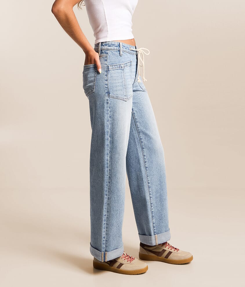 Kate Cropped Wide Leg Jean thumbnail 3