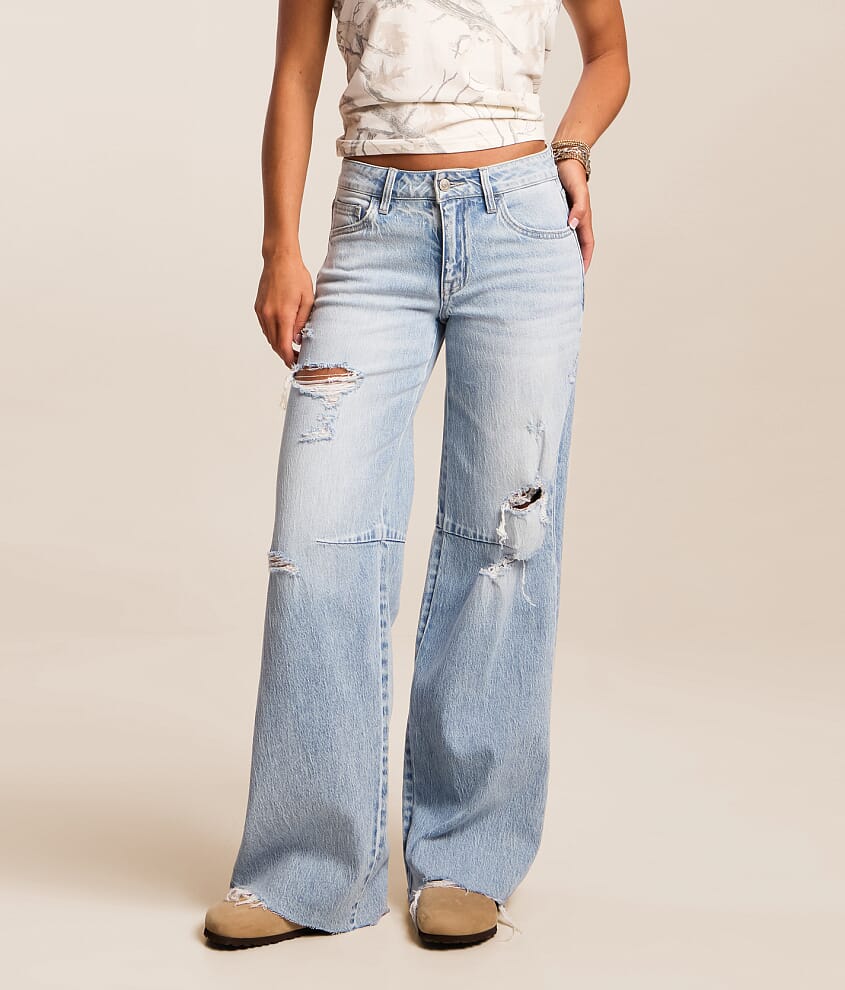 Kate Mid-Rise Wide Leg Stretch Jean thumbnail 2