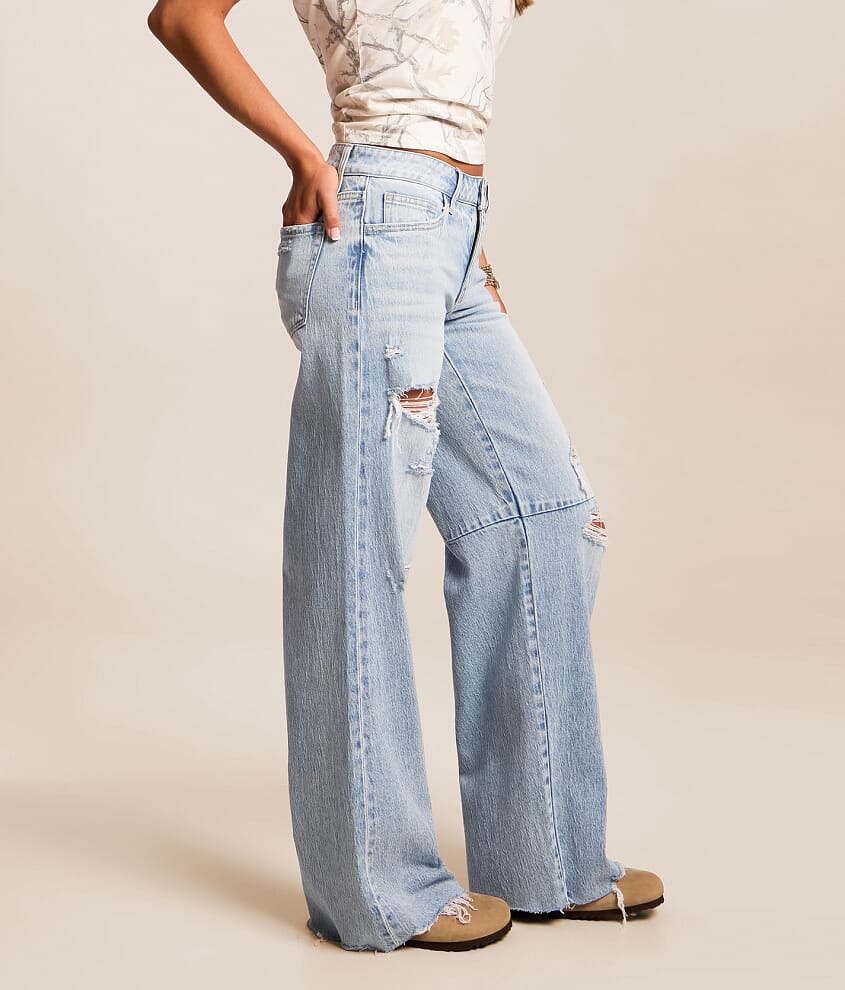 Kate Mid-Rise Wide Leg Stretch Jean thumbnail 3