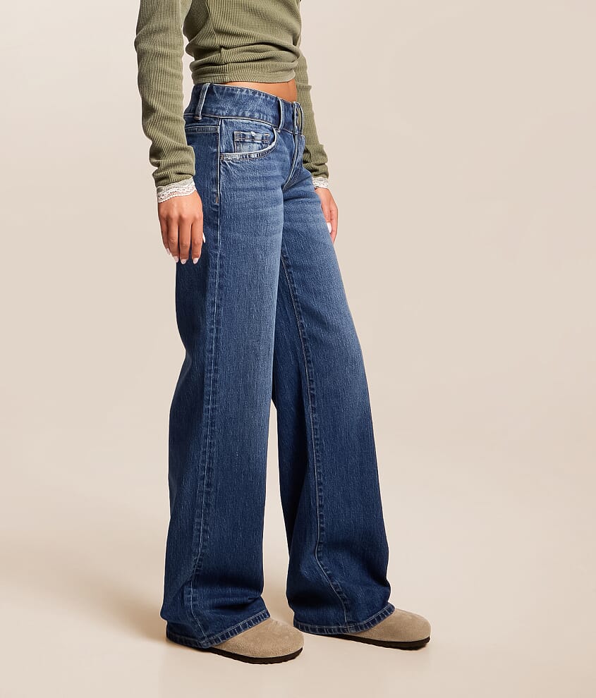 Kris Baggy Wide Leg Stretch Jean - thumbnail 3