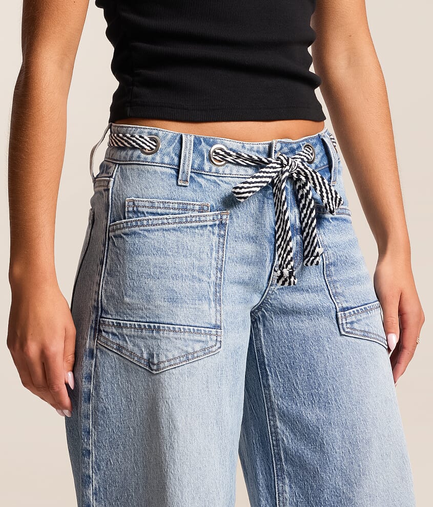 Kris Baggy Horseshoe Stretch Jean