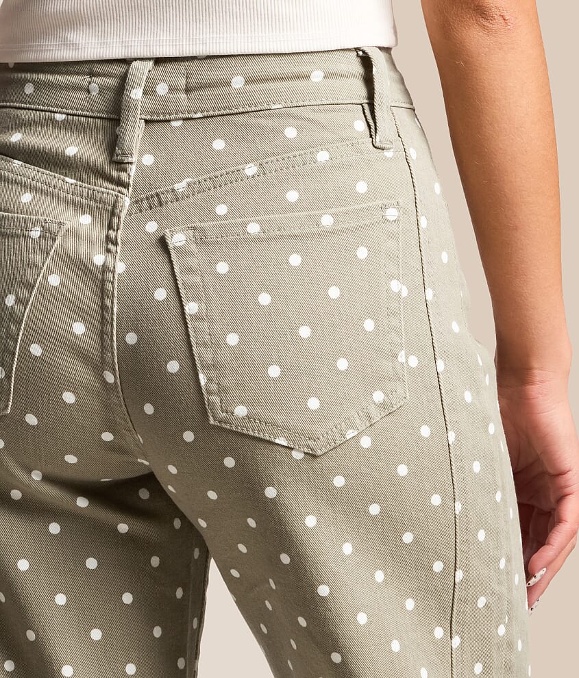 Olivia Polka Dot Barrel Stretch Pant