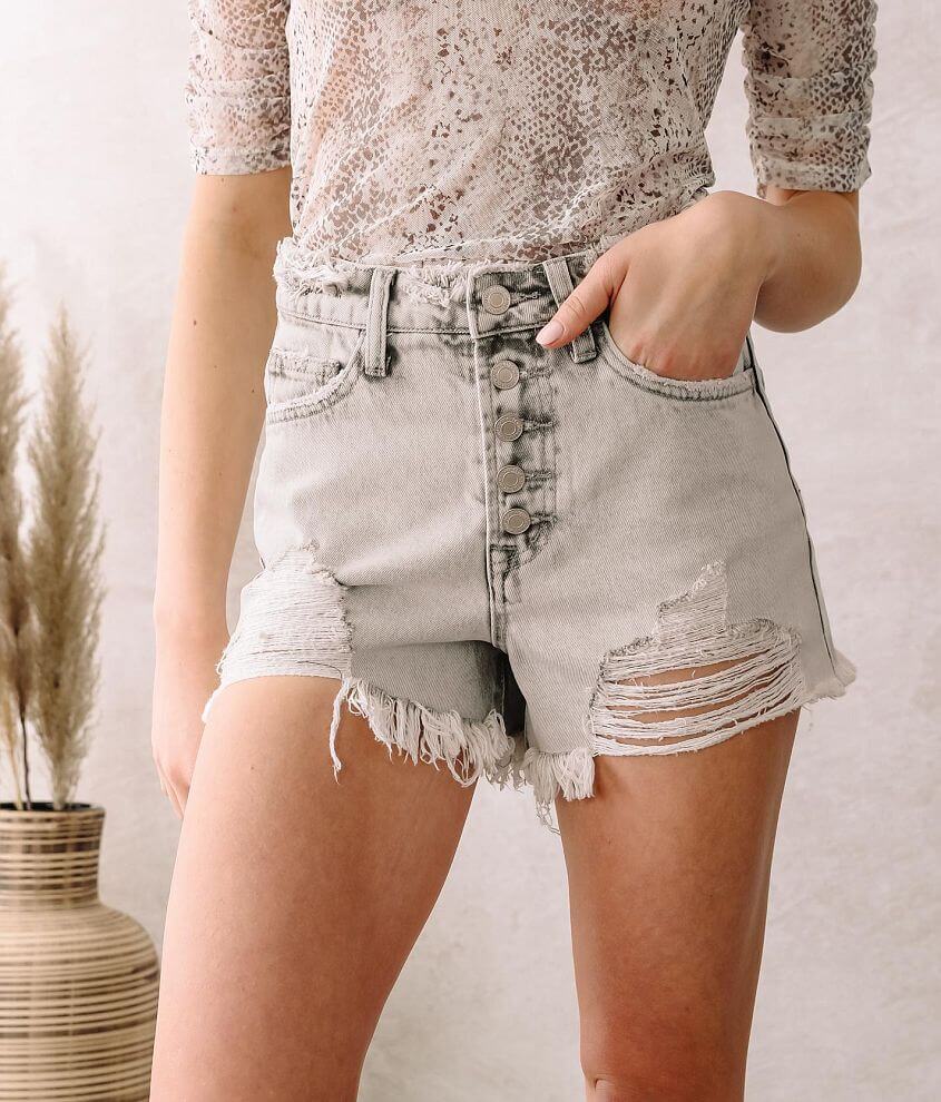 Super high hot sale rise shorts