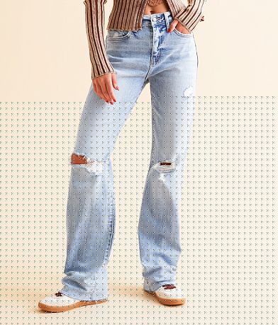 Willow & Root The Wide Leg Jean front view