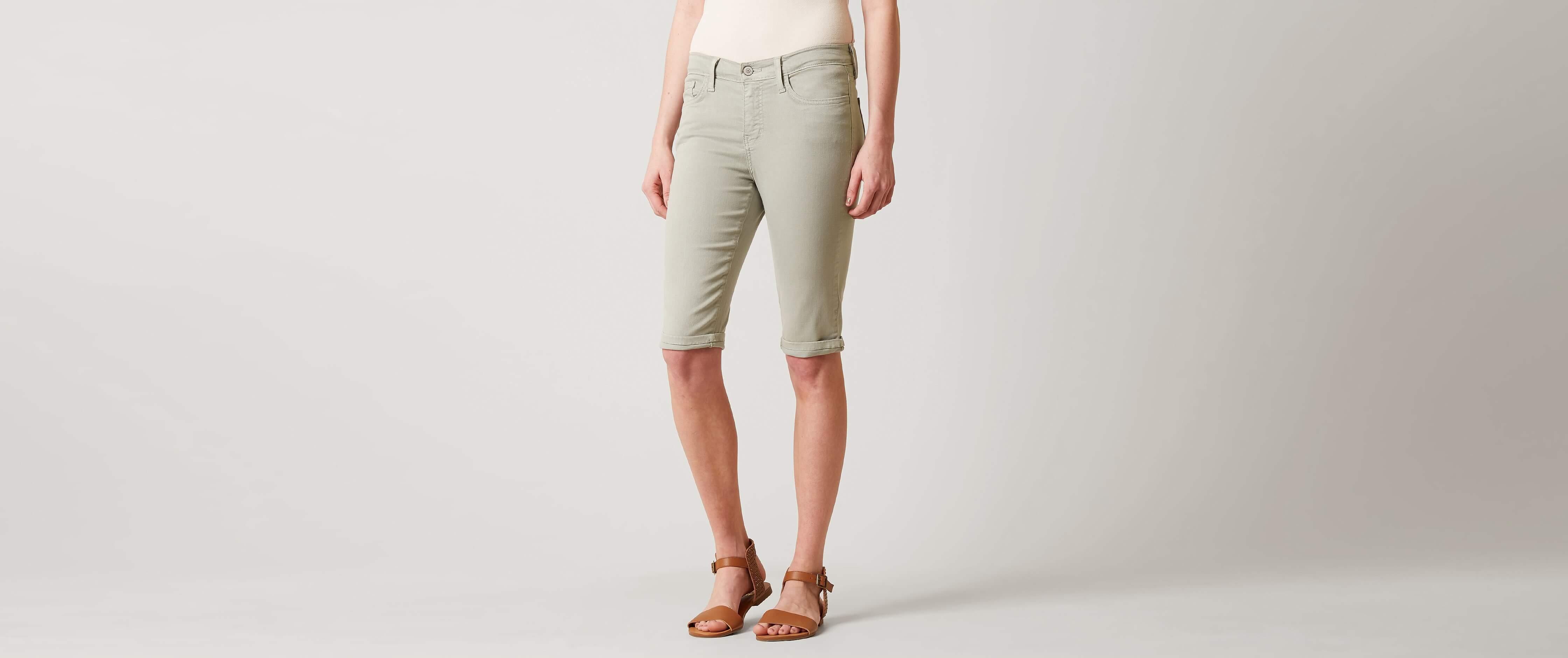 mid rise bermuda shorts
