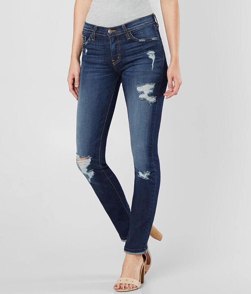 Flying Monkey Mid-Rise Straight Stretch Jean front view