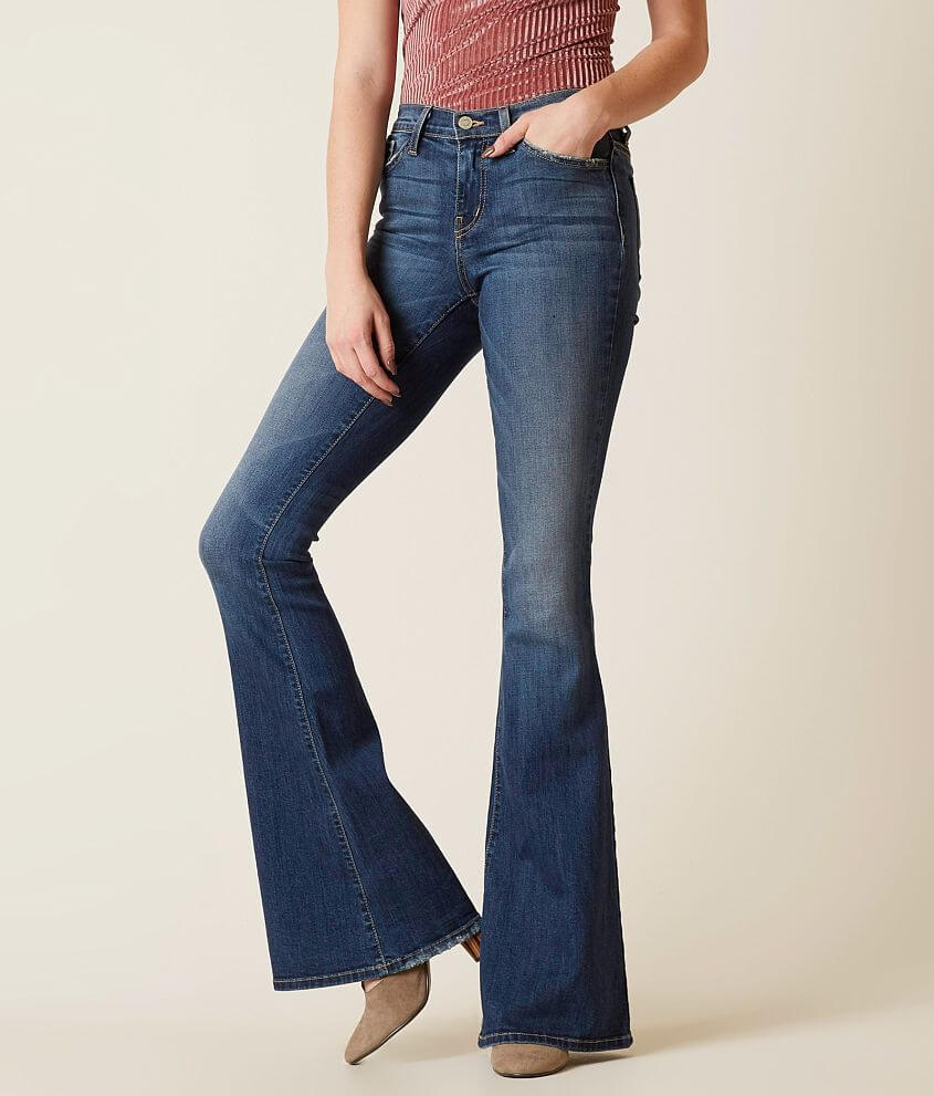 Flying Monkey Mid-Rise Flare Stretch Jean front view