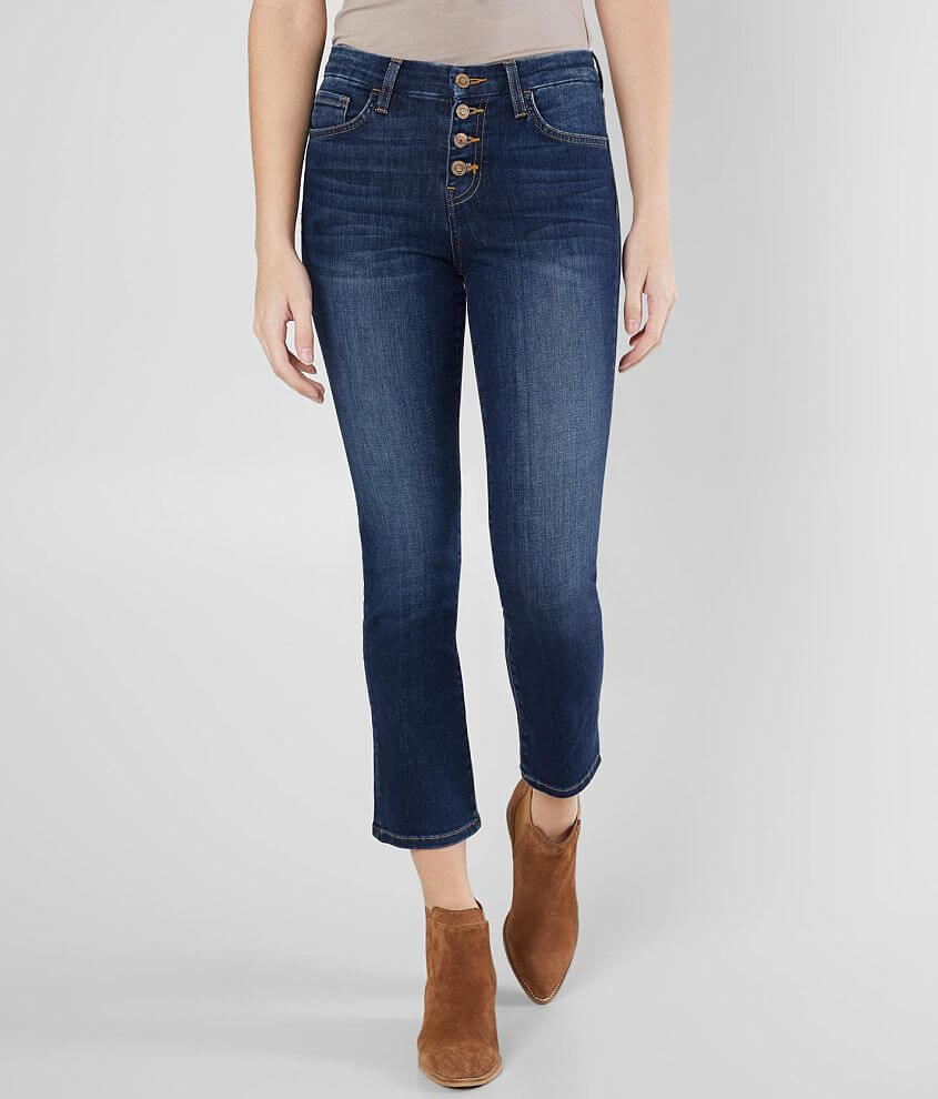Flying Monkey High Rise Ankle Cropped Stretch Jean front view