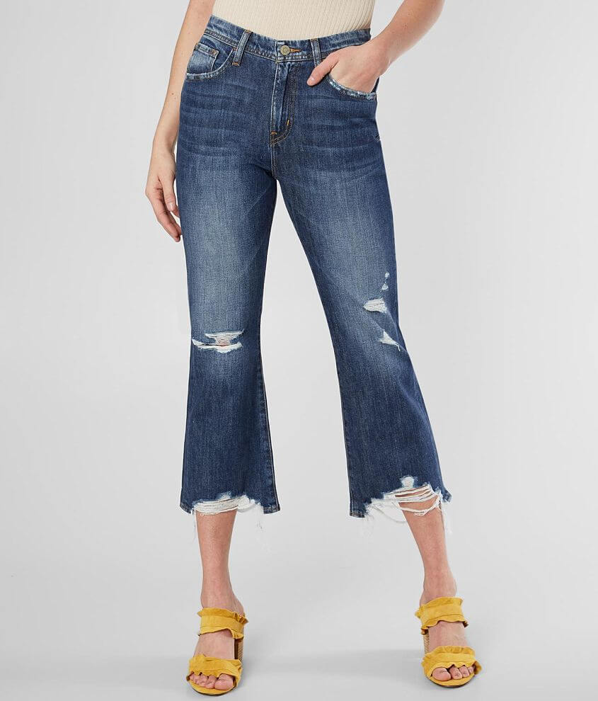 Flying Monkey High Rise Cropped Jean front view