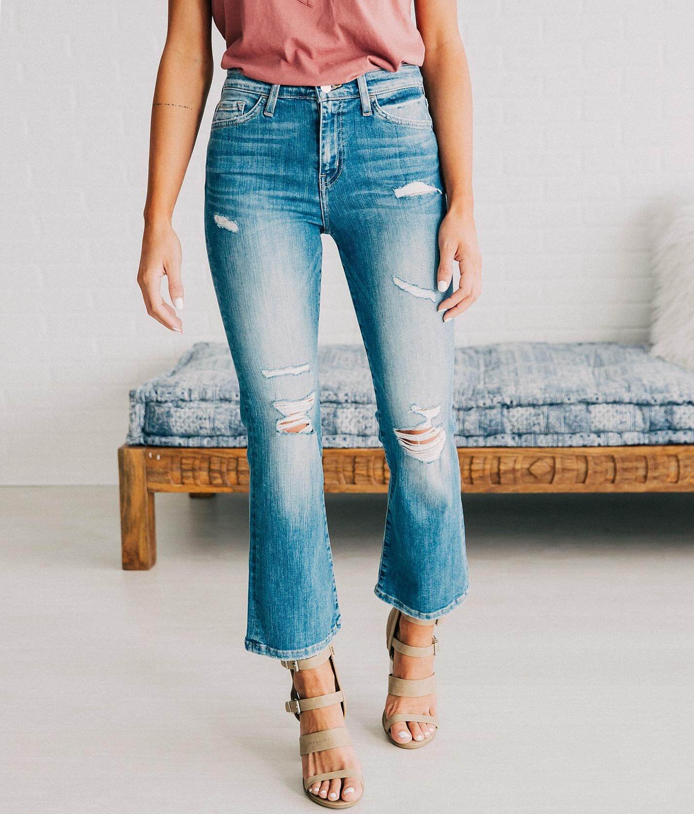 flying monkey cropped jeans