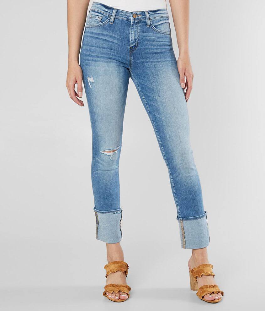 Flying Monkey Mid-Rise Stretch Cropped Jean front view