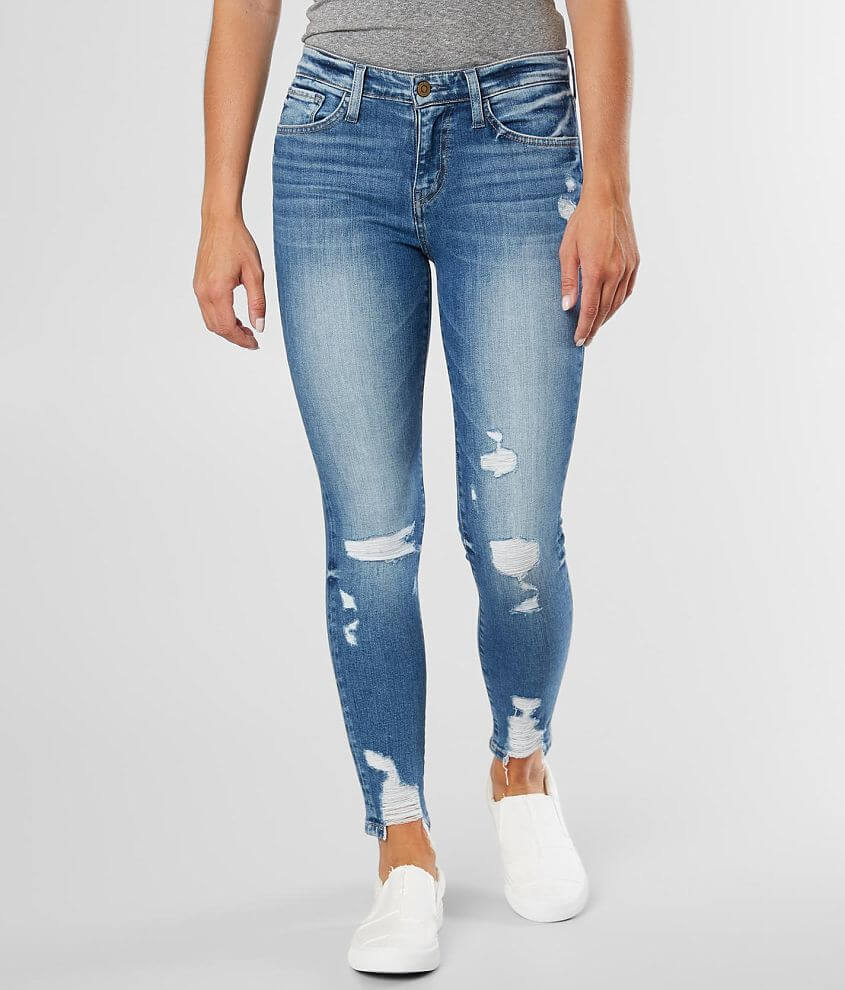 Flying Monkey Mid-Rise Ankle Skinny Stretch Jean front view