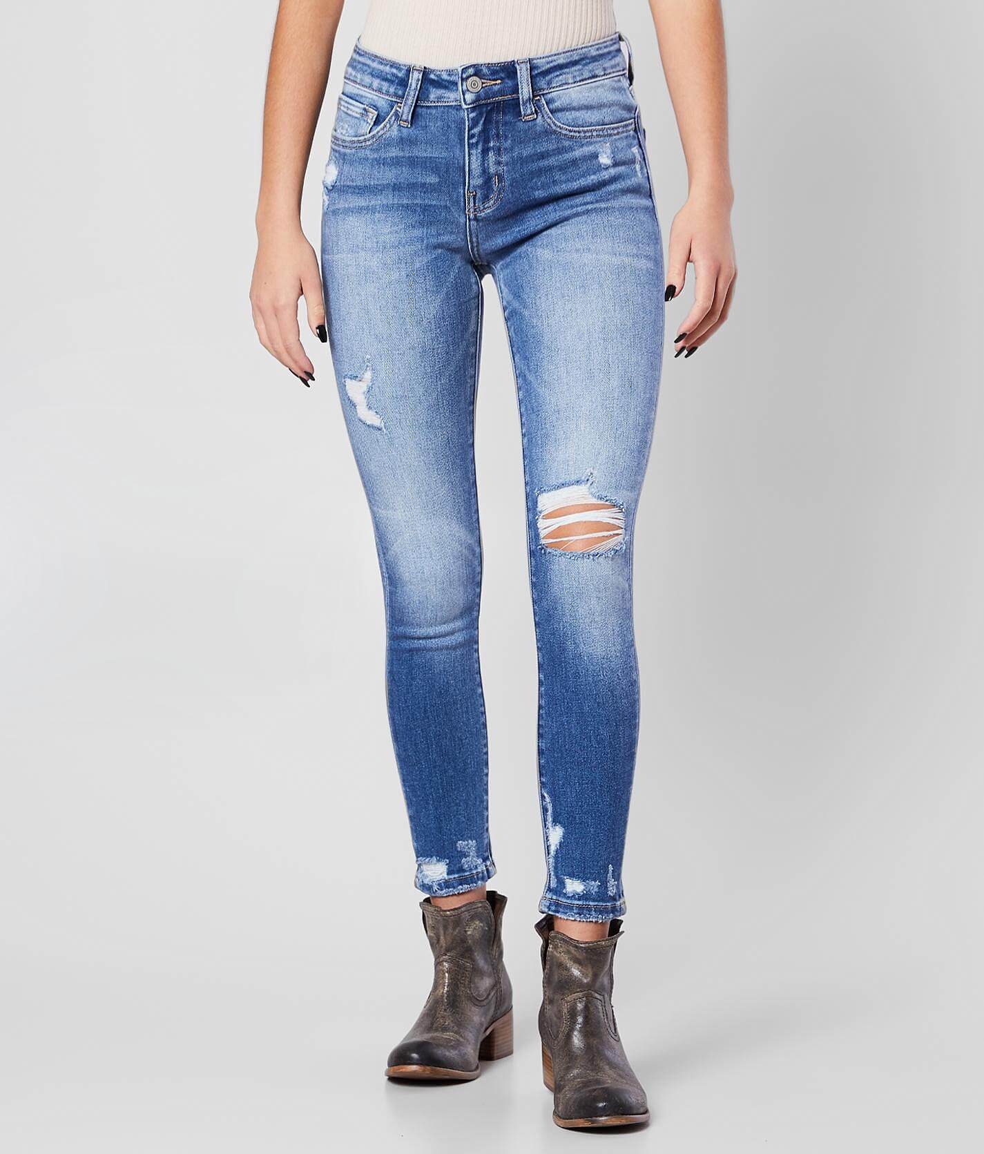 flying monkey mid rise skinny jeans