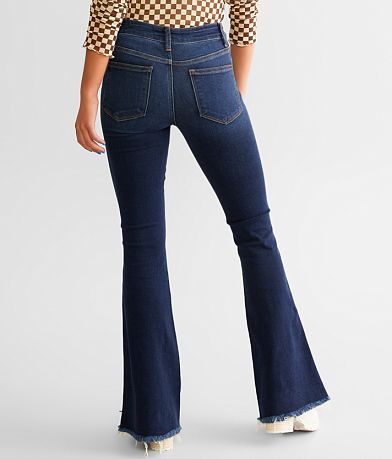 Flying Monkey Mid-Rise Flare Stretch Jean back view