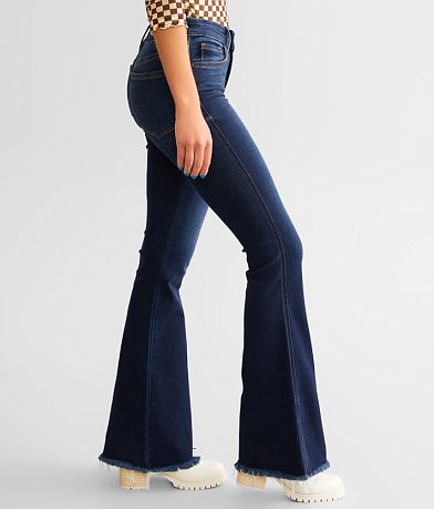 Flying Monkey Mid-Rise Flare Stretch Jean full right side view