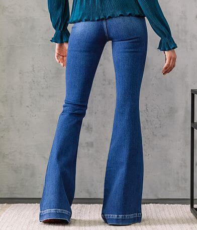 Flying Monkey High Rise Super Flare Stretch Jean BACK