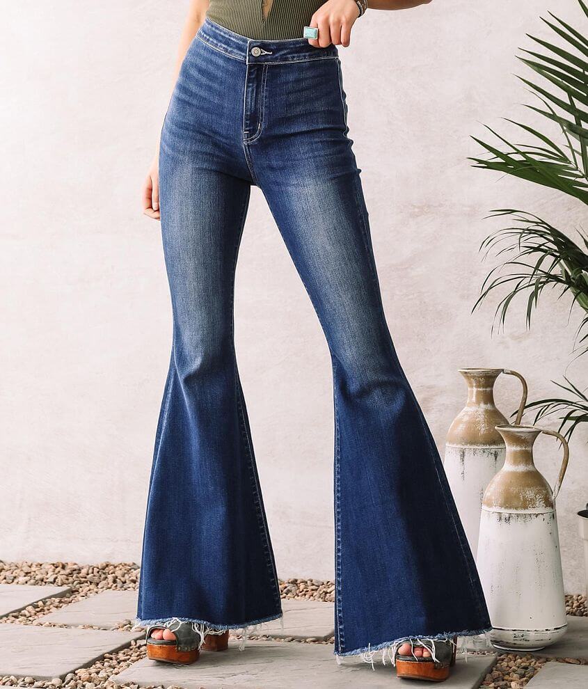 Flying Monkey Ultra High Rise Extreme Flare Jean front view