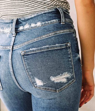 Flying Monkey Mid-Rise Super Flare Stretch Jean BACK_POCKET
