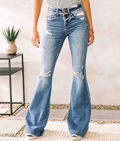 Flying Monkey Mid-Rise Super Flare Stretch Jean FULL_RIGHT_SIDE