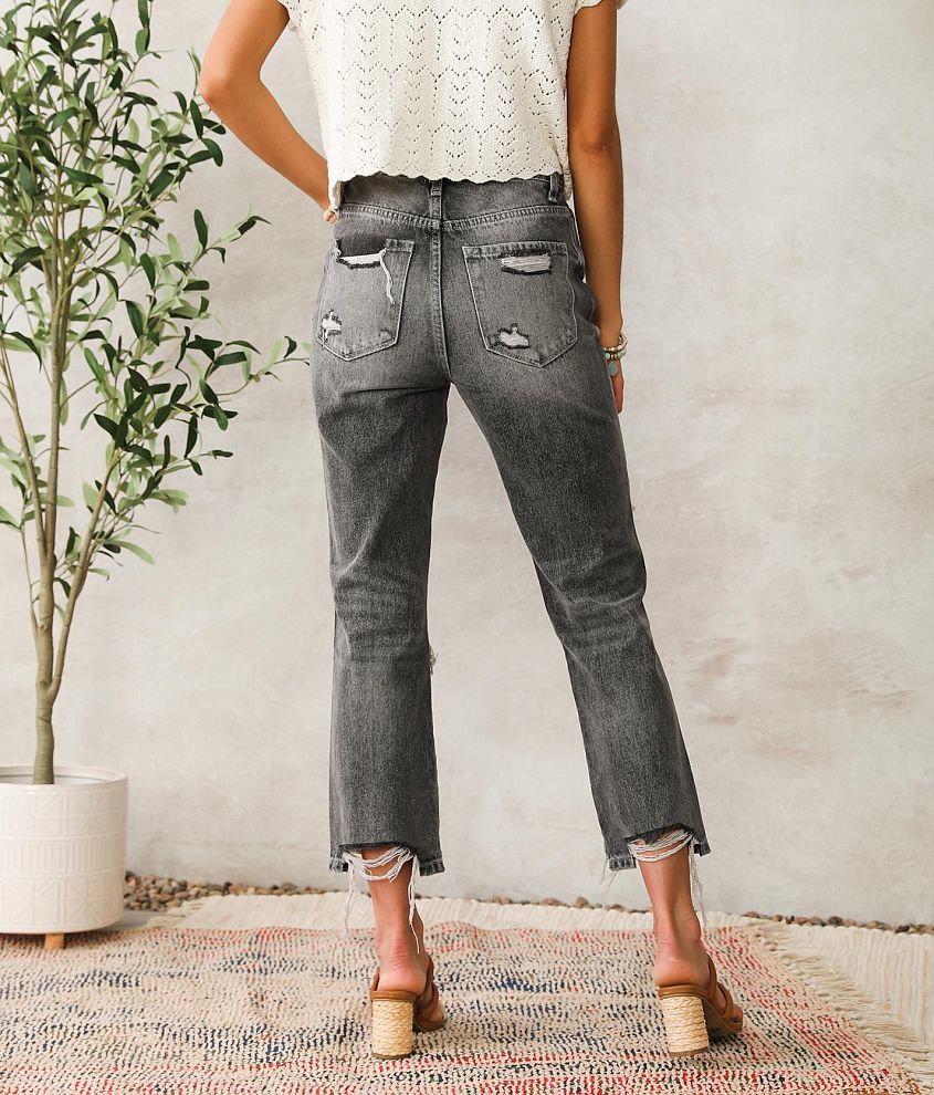 Ultra High Rise Ankle Straight Jean