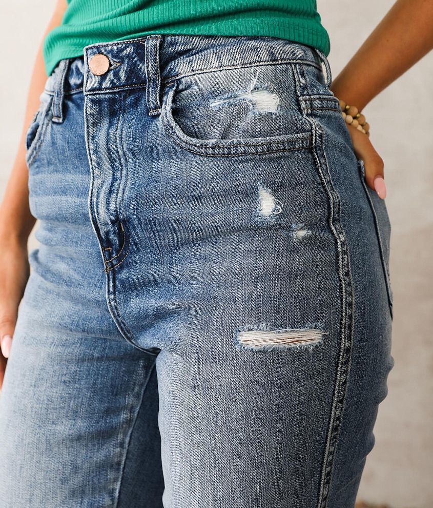 Ultra High Rise Ankle Straight Jean