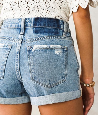 Flying Monkey High Rise Short back pocket view