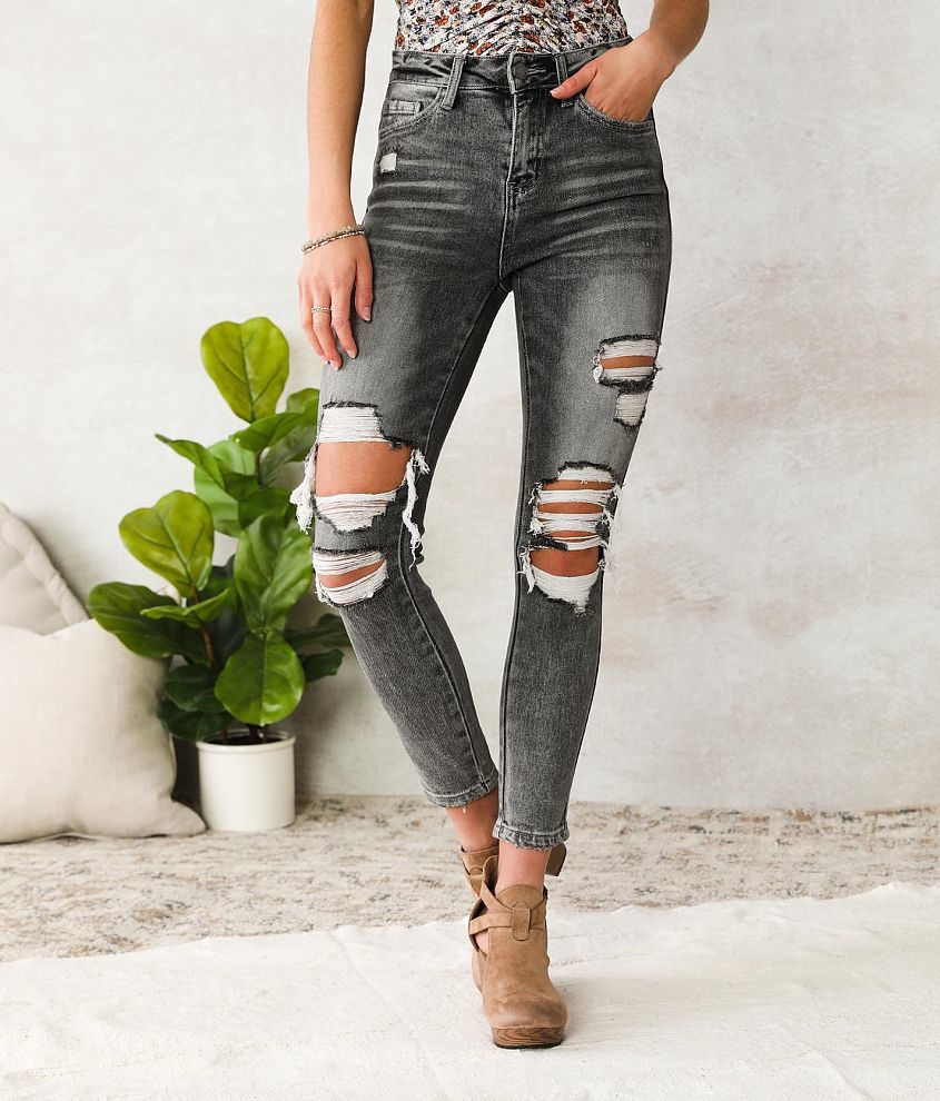 Flying monkey ripped store jeans