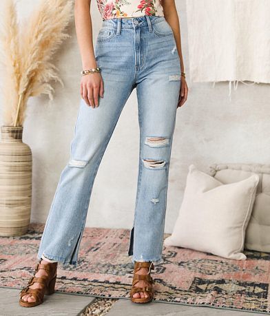 Flying Monkey Ultra High Rise Straight Jean front view