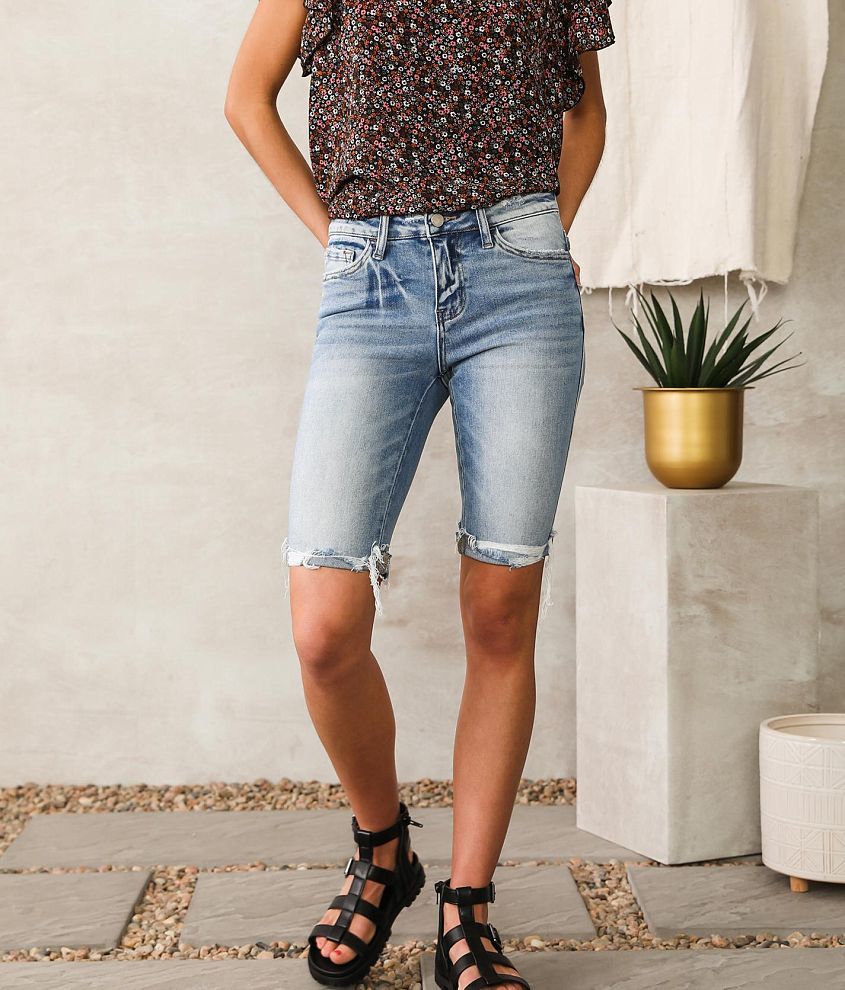 Mid rise bermuda on sale shorts